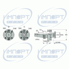 DIN69871 50 FM 40X70