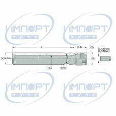ST 20X100 ER20 M