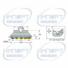 F45LN D100-08-31.75-R-N15