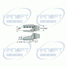 HSK A63WH TBK 32L