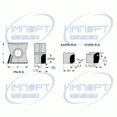 LNAR 110604X45PN-R-S