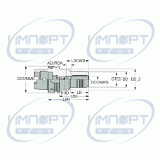 HSK A80 HYDRO 20X105