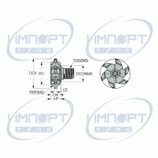 MM GRIT 28P-2.7-DR1.0